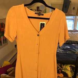 One clothing button up dress